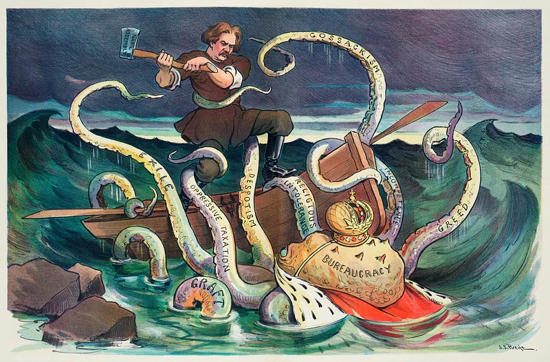 Foto: https://www.rawpixel.com/image/429743/free-illustration-image-octopus-russian-revolution
